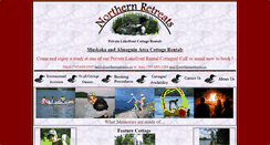 Desktop Screenshot of northernretreats.ca
